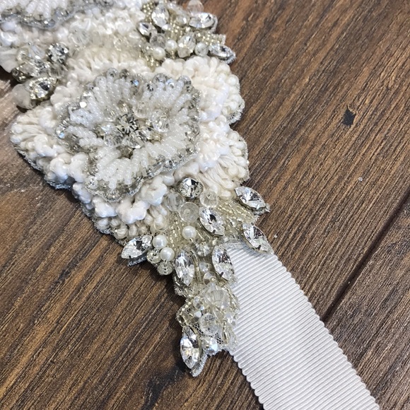 Bridal Crystal sash main image 9